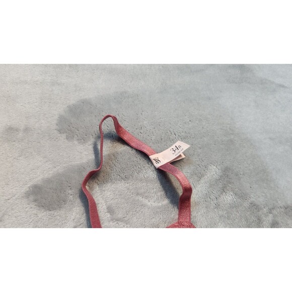 Victoria's Secret 34B Seductive Rose Dream Angeles Lace Wireless Push Up Bra NWT - Picture 4 of 6